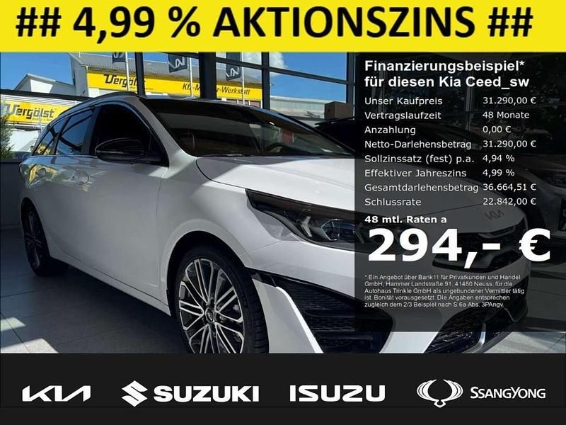(hw2) deluxe white m Neu 2025 Kia Ceed Sportswagon GT-Line Kombi | 31.290 € (Etwas zu teuer) - Bild 1/4