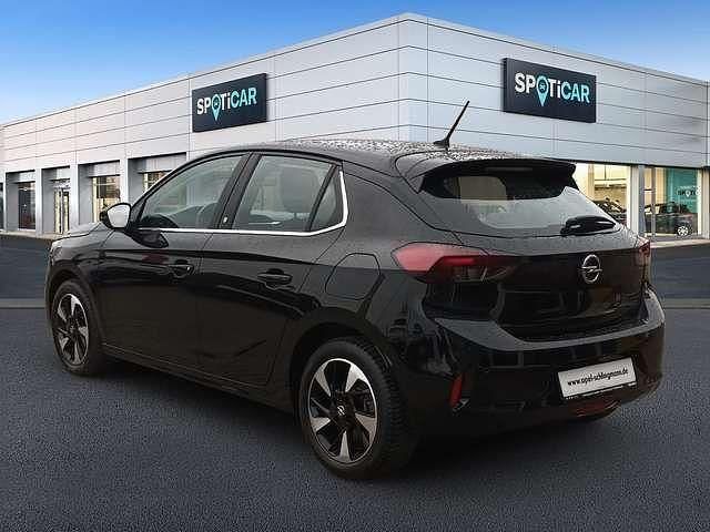 Gebraucht Opel Corsa-e Elegance 100 kW (136 PS) 2022 Diamant schwarz/karbon schwarz Kleinwagen