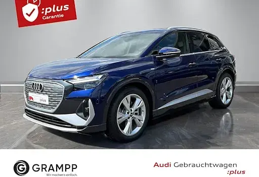Gebraucht Audi Q4 e-tron Ambiente 210 kW (286 PS) 2025 Blau SUV
