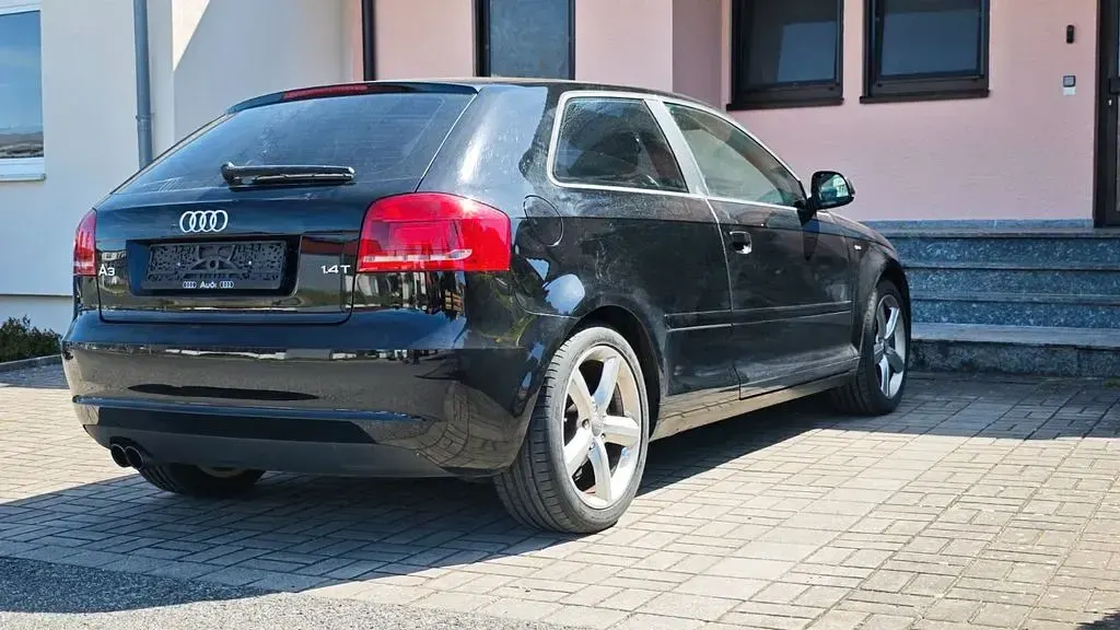 Occasion Audi A3 S-Line 125 ch (91 kW) 2009 Noir Citadine