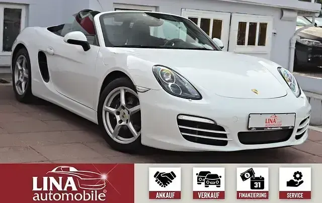 Gebraucht Porsche Boxster 265 PS (194 kW) 2013 Pure white Cabrio