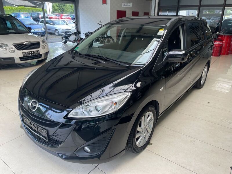 Schwarz Gebraucht 2011 Mazda 5 Center-Line Van / Kleinbus | 5.999 € (Teuer) - Bild 1/4