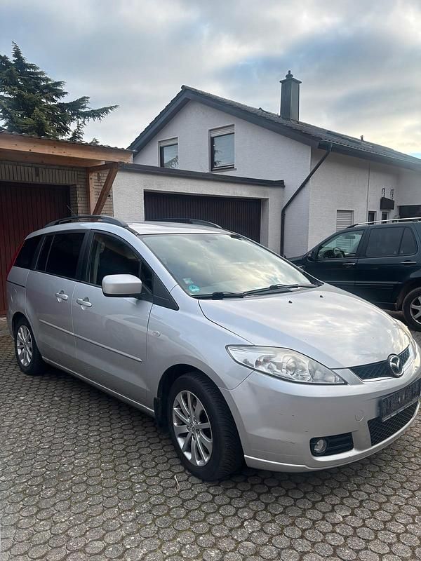 Gebraucht Mazda 5 116 PS (85 kW) 2006 Silber Van / Kleinbus