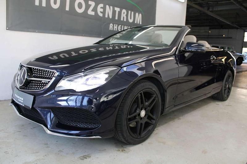 Gebraucht Mercedes E400 AMG 333 PS (244 kW) 2014 Blau Cabrio