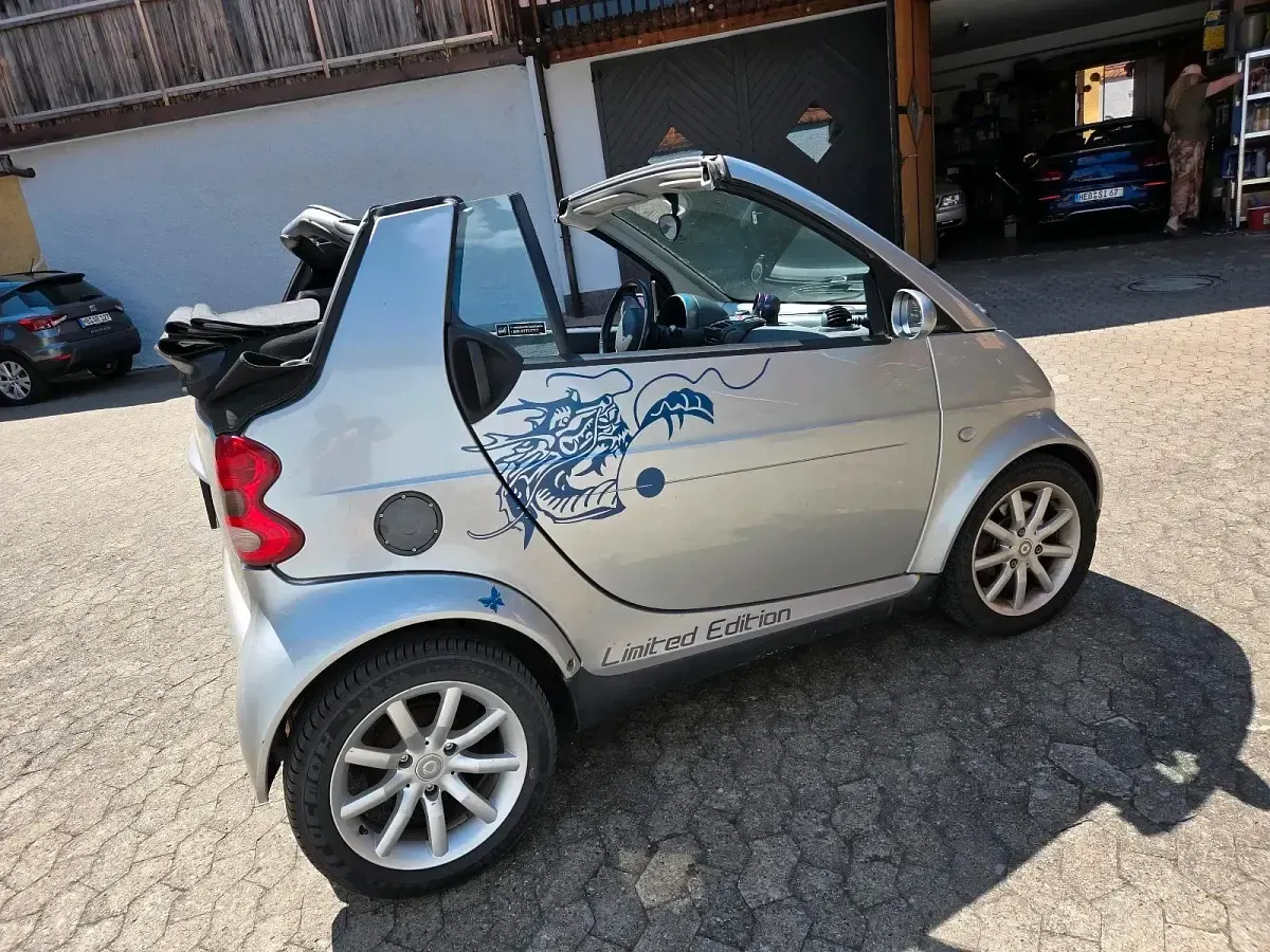 Occasion Smart ForTwo Cabrio 70 ch (51 kW) 2004 Argent Cabriolet