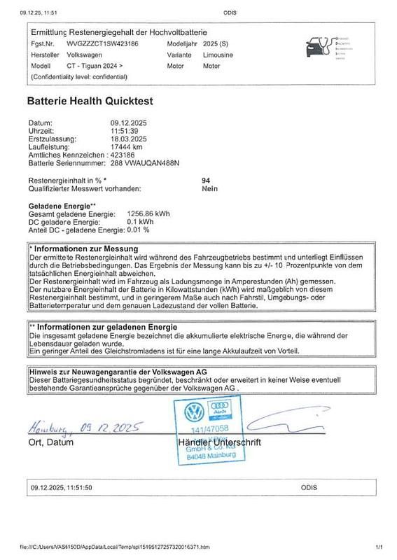 Gebraucht VW Tiguan R-line 204 PS (150 kW) 2025 Cipressinogrün metallic SUV