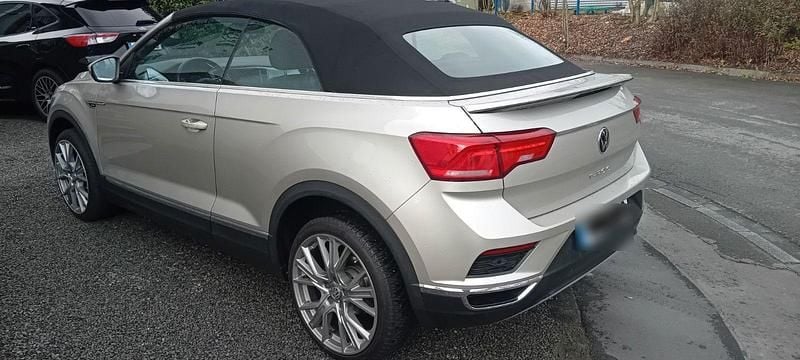 Gebraucht VW T-Roc Cabriolet Active 110 PS (80 kW) 2021 Silber Cabrio