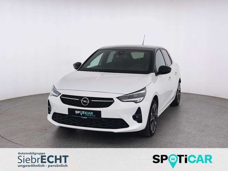 Weiß Gebraucht 2021 Opel Corsa-e Ultimate Kleinwagen | 18.970 € (Teuer) - Bild 1/4