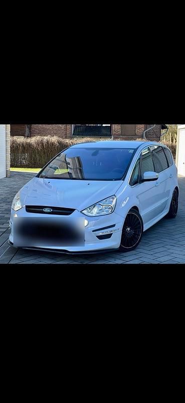 Gebraucht Ford S-MAX ST-Line 163 PS (119 kW) 2014 Weiß Van / Kleinbus
