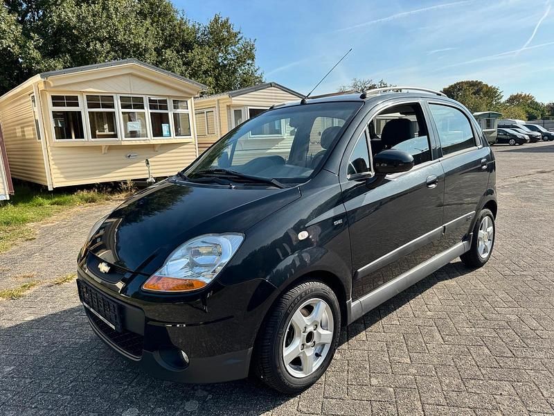 Schwarz Gebraucht 2009 Chevrolet Matiz SE Kleinwagen | 2.999 € (Etwas zu teuer) - Bild 1/4