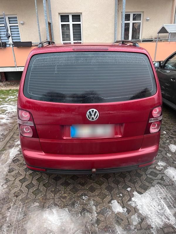 Gebraucht VW Touran 2003 Rot Van / Kleinbus