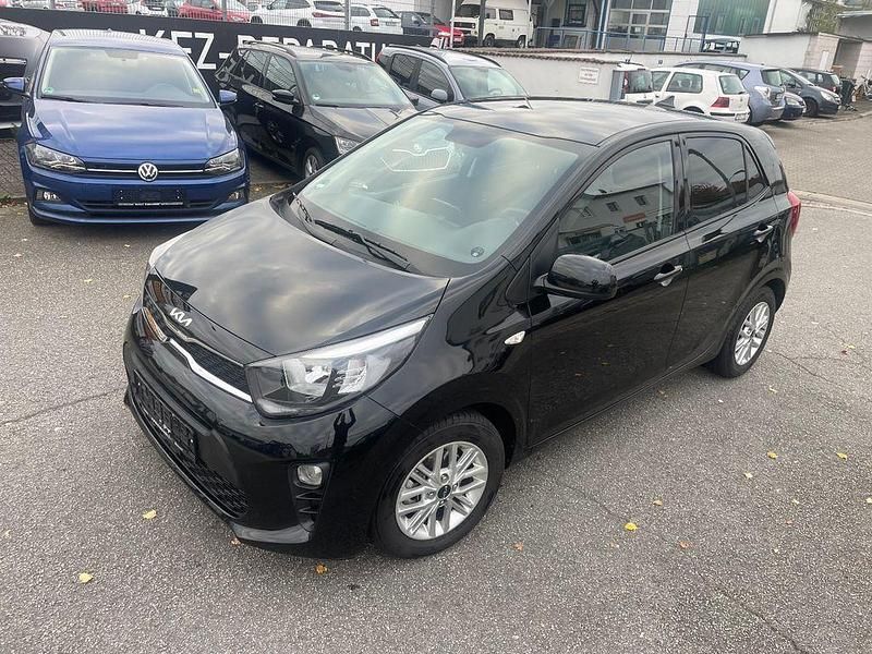 (abp) auroraschwarz met. Gebraucht 2023 Kia Picanto Vision Kleinwagen | 12.990 € (Guter Preis) - Bild 1/4