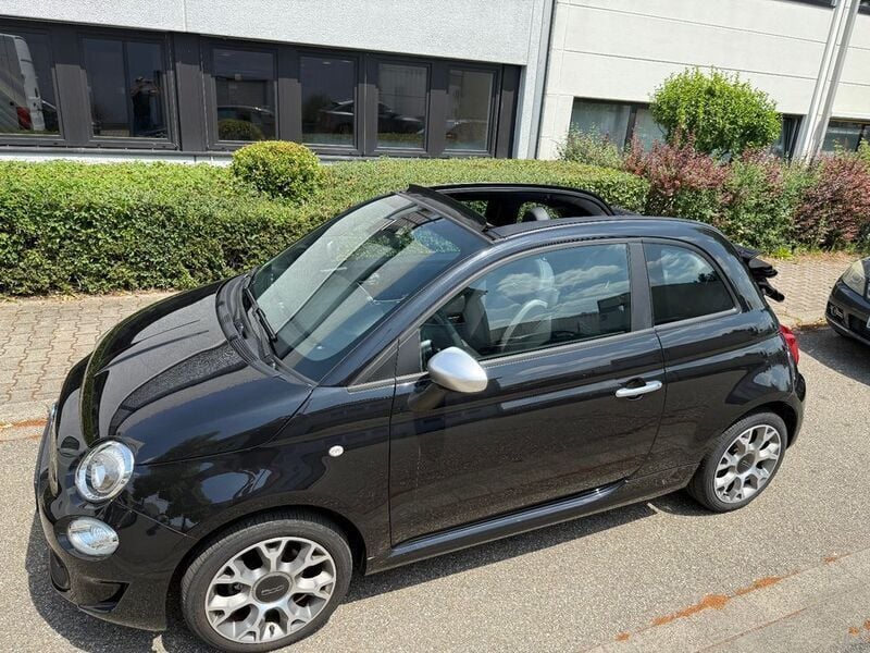 Schwarz Gebraucht 2021 Fiat 500C Rockstar Cabrio | 14.999 € (Fairer Preis) - Bild 1/4