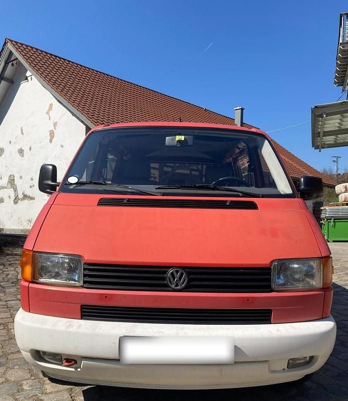 Second-hand VW Transporter 85 CP (62 kW) 1996 Roșu Van