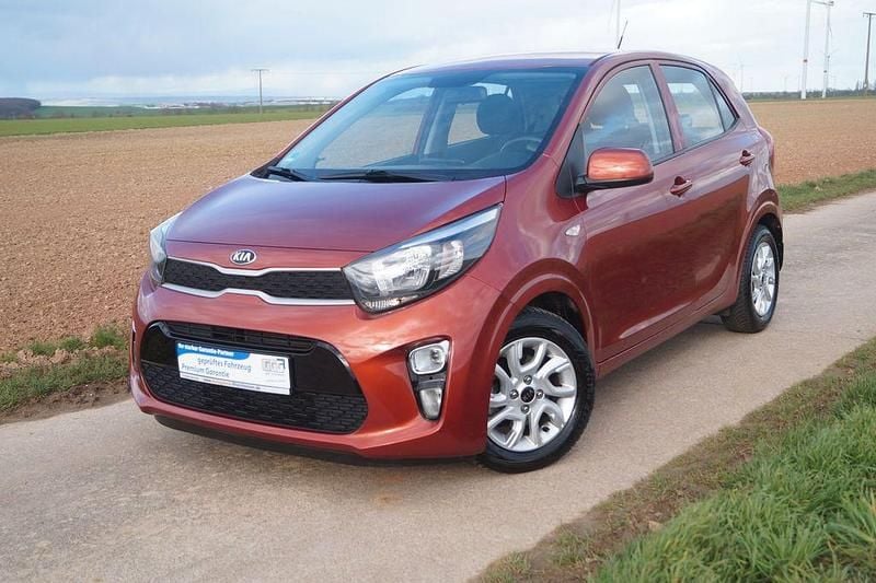 Gebraucht Kia Picanto 67 PS (49 kW) 2018 Orange Kleinwagen
