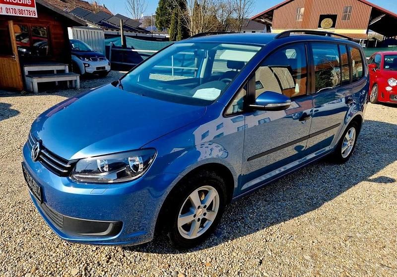 Gebraucht VW Touran 105 PS (77 kW) 2012 Blau Van / Kleinbus