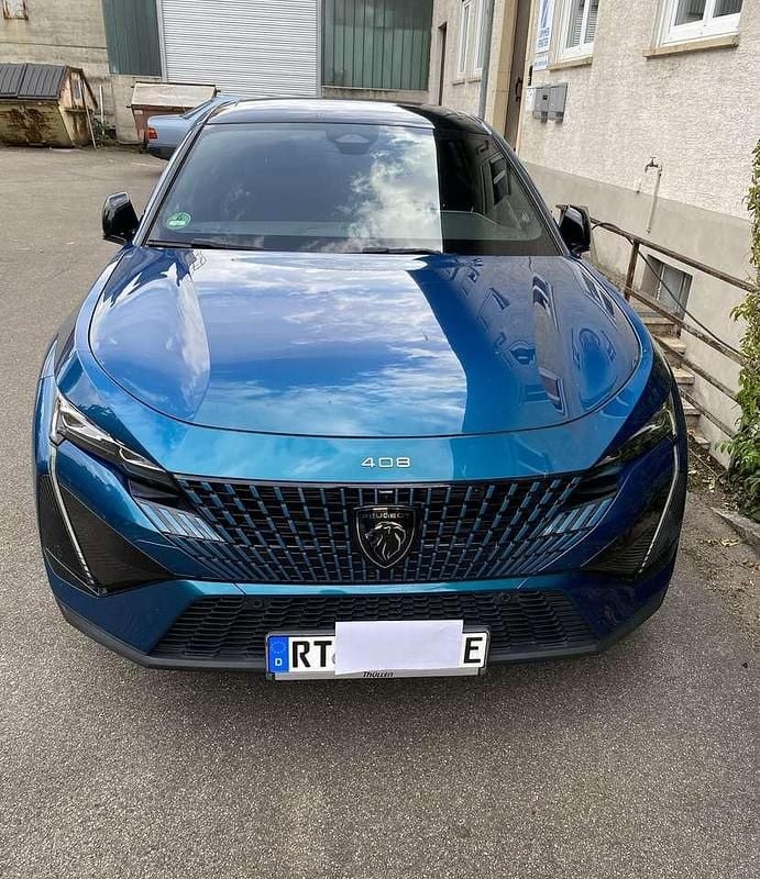 Blau Gebraucht 2023 Peugeot 408 GT Limousine | 29.500 € (Guter Preis) - Bild 1/4