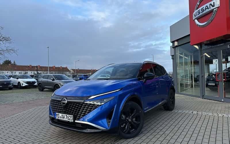 Magnetic blue / black Gebraucht 2024 Nissan Qashqai Tekna+ SUV | 38.900 € (Teuer) - Bild 1/4