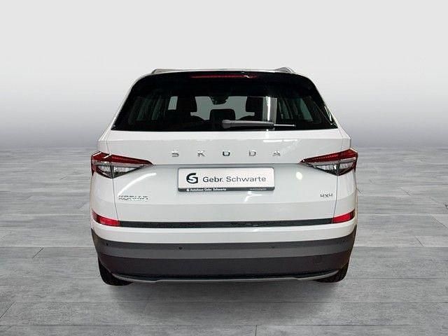 Gebraucht Skoda Kodiaq Clever 150 PS (110 kW) 2021 Weiß SUV