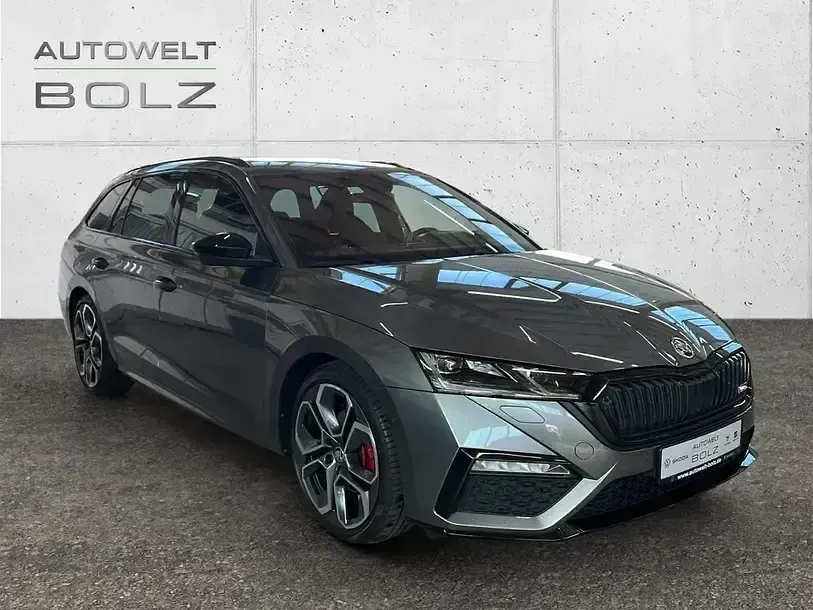 Gebraucht Skoda Octavia RS 200 PS (147 kW) 2024 Graphitegrau metallic Kombi