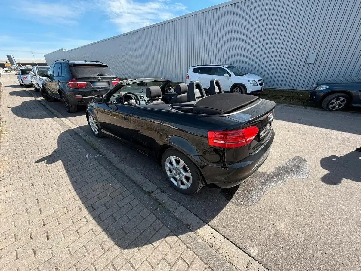 Gebraucht Audi A3 Cabriolet 102 PS (75 kW) 2008 Schwarz Cabrio