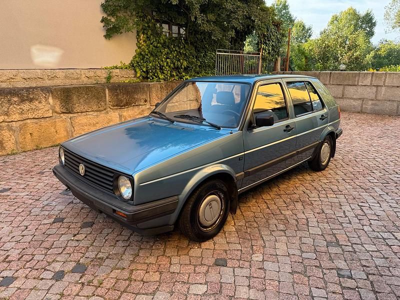 Blau Gebraucht 1991 VW Golf II Limousine | 3.990 € - Bild 1/4