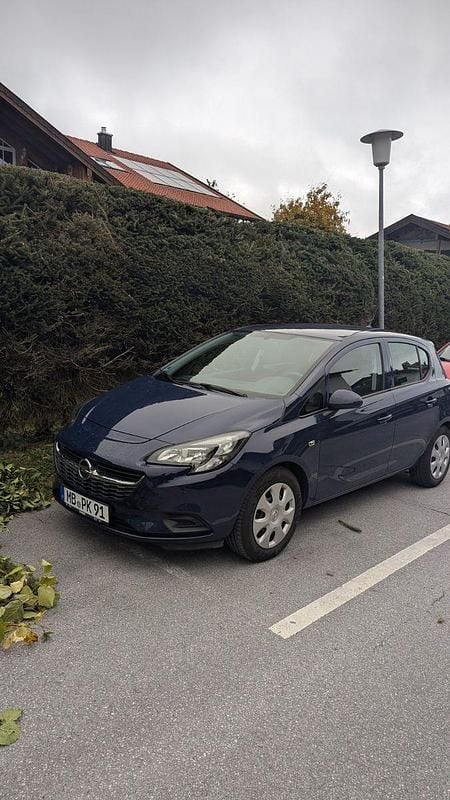Blau Gebraucht 2016 Opel Corsa Edition Kleinwagen | 8.600 € (Fairer Preis) - Bild 1/4