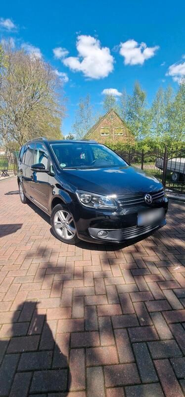 Schwarz Gebraucht 2012 VW Touran Van / Kleinbus | 7.950 € (Fairer Preis) - Bild 1/4
