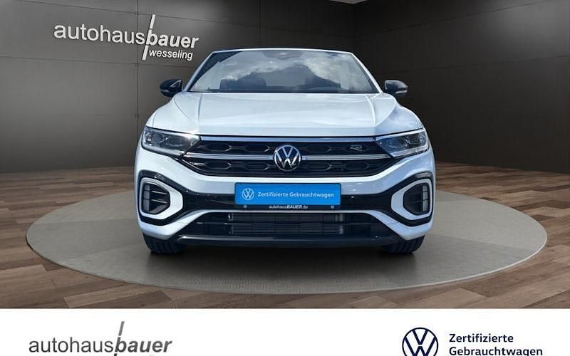 Weiss Gebraucht 2023 VW T-Roc R-line SUV | 37.980 € - Bild 1/4