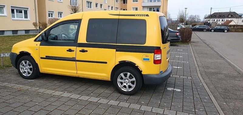 Gebraucht VW Caddy 70 PS (51 kW) 2007 Gelb Van / Kleinbus