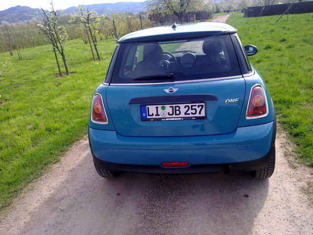 Gebraucht Mini ONE 75 PS (55 kW) 2009 Blau Kleinwagen