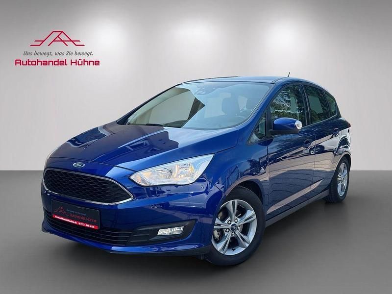 Blau Gebraucht 2018 Ford C-MAX Cool & Connect Van / Kleinbus | 12.412 € (Fairer Preis) - Bild 1/4