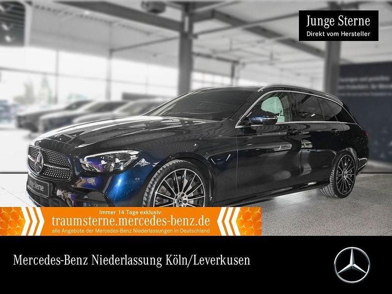 Blau Gebraucht 2022 Mercedes E400 AMG Limousine | 46.990 € (Guter Preis) - Bild 1/3