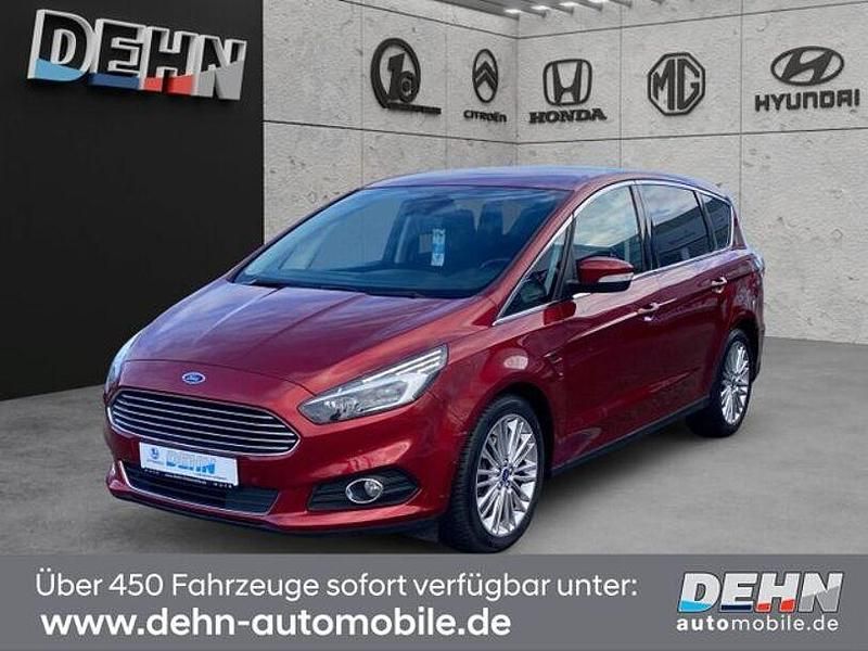 Gebraucht Ford S-MAX Business Edition 241 PS (177 kW) 2015 Rubyrot (metallic) Van / Kleinbus