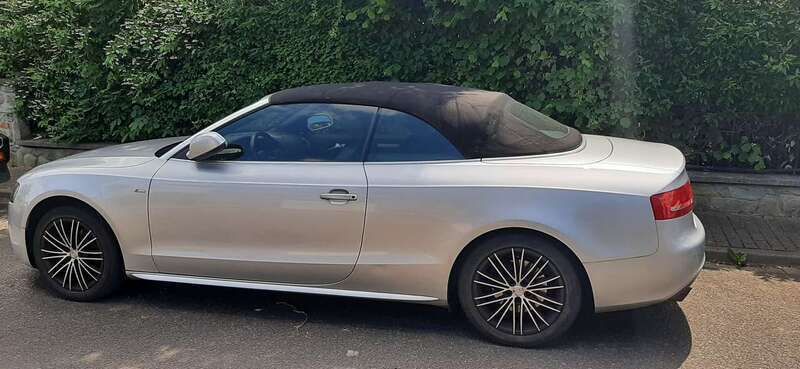 Silber Gebraucht 2010 Audi A5 Cabriolet S-Line Cabrio | 12.300 € (Fairer Preis) - Bild 1/4