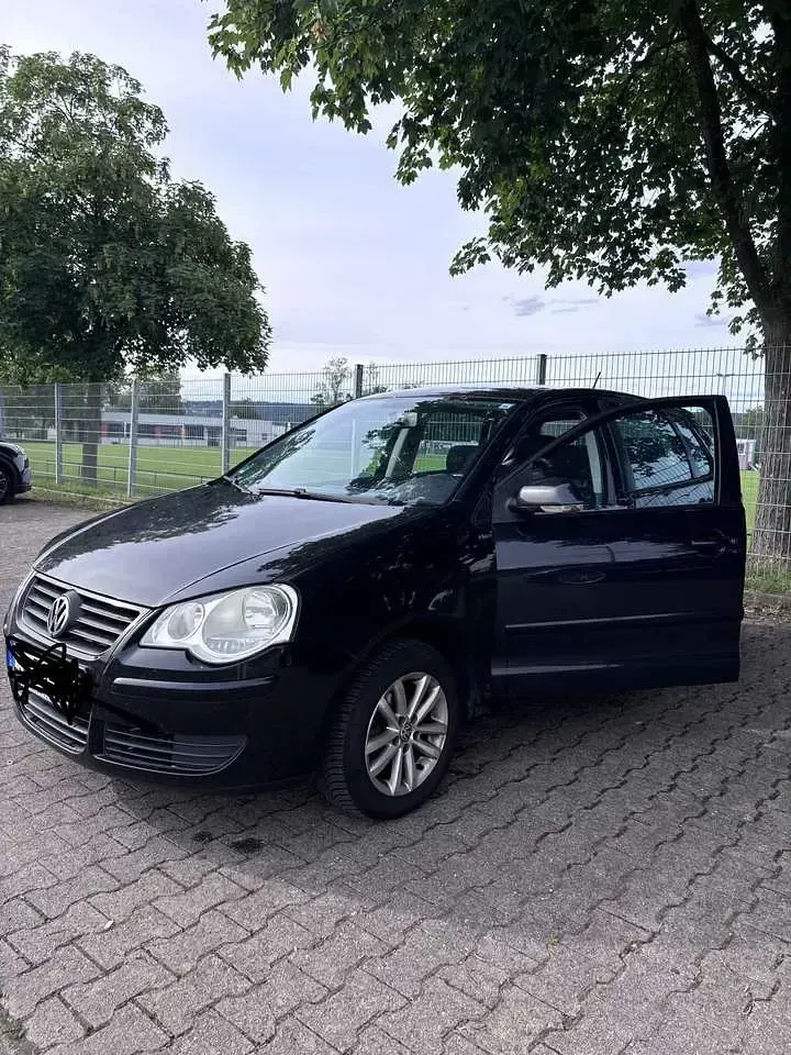Gebraucht VW Polo Comfortline 86 PS (63 kW) 2009 Schwarz Kleinwagen