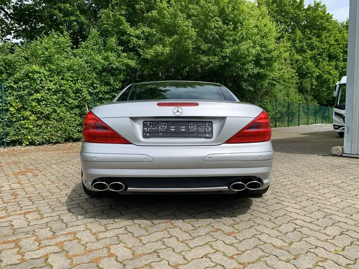 Gebraucht Mercedes SL500 306 PS (225 kW) 2002 Silber Cabrio