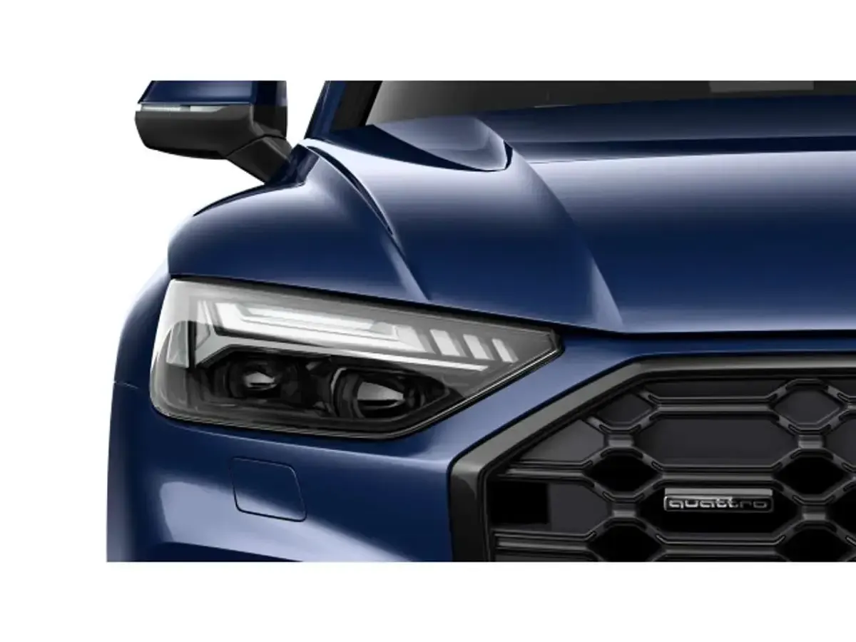 Gebraucht Audi Q5 S-Line 204 PS (150 kW) 2022 Navarrablau metallic SUV
