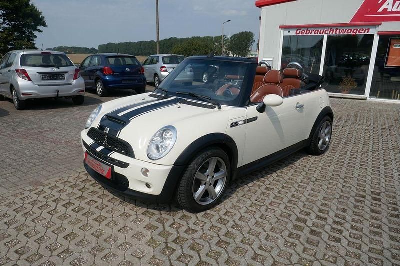 Weiß Gebraucht 2008 Mini Cooper S Cabriolet Cabrio | 6.470 € (Fairer Preis) - Bild 1/4