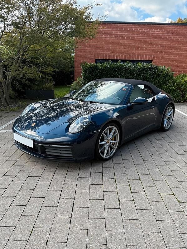 Blau Gebraucht 2019 Porsche 911 Carrera Cabrio | 112.000 € (Guter Preis) - Bild 1/4