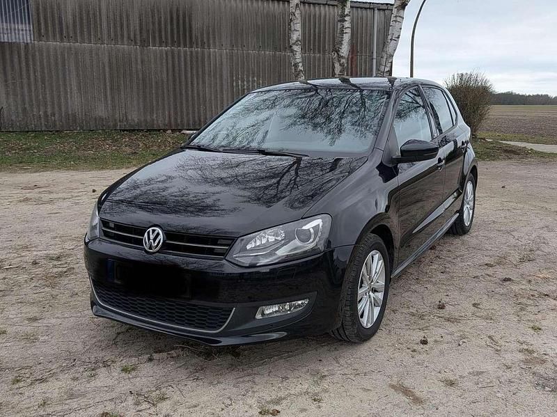 Gebraucht VW Polo Style 69 PS (50 kW) 2011 Schwarz Kleinwagen