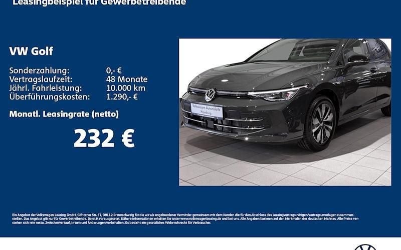 Grau Neu 2025 VW Golf VIII Life Limousine | 29.103 € (Guter Preis) - Bild 1/4