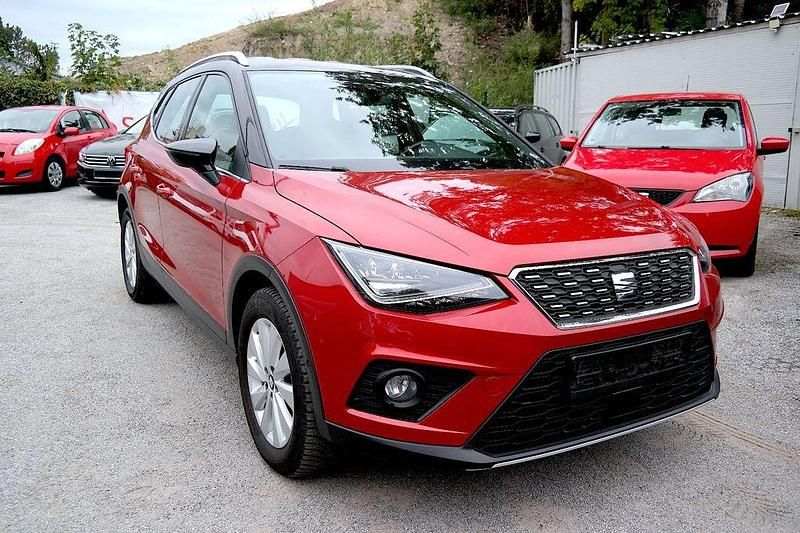 Rot Gebraucht 2019 Seat Arona XCELLENCE SUV | 16.900 € (Fairer Preis) - Bild 1/4