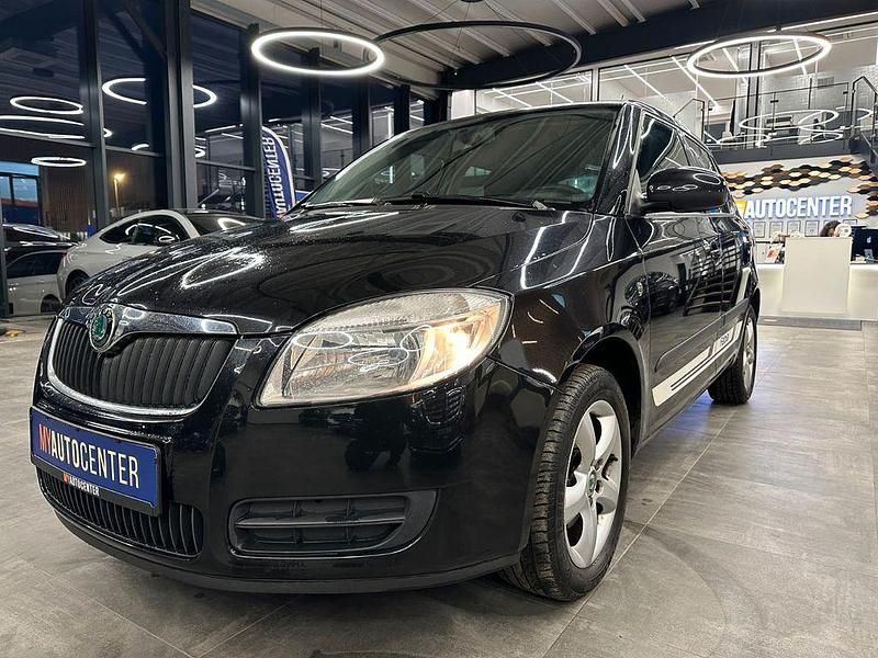 Gebraucht Skoda Fabia Style 69 PS (50 kW) 2010 Schwarz Limousine