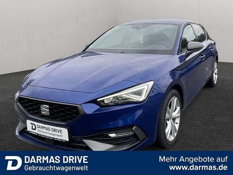 Blau Gebraucht 2021 Seat Leon FR-Line Limousine | 19.490 € (Guter Preis) - Bild 1/4