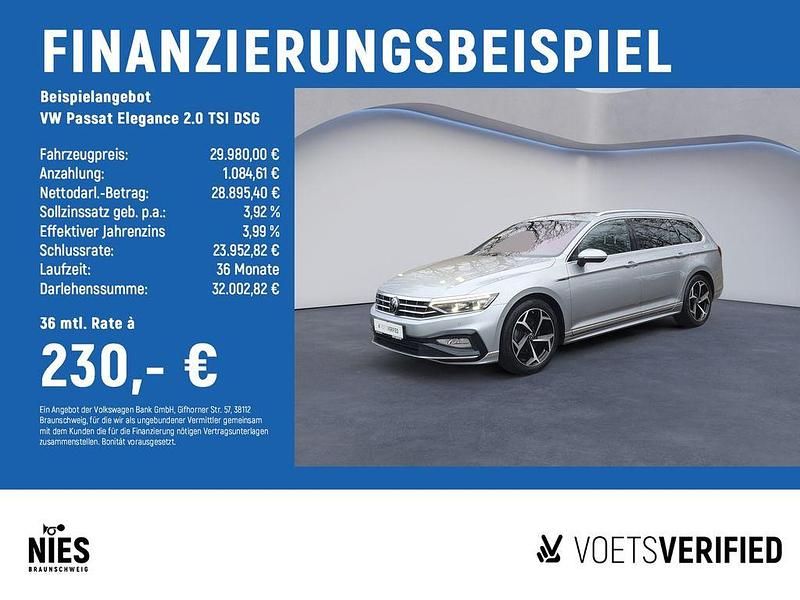 Gebraucht VW Passat Elegance 190 PS (139 kW) 2022 Silber Limousine