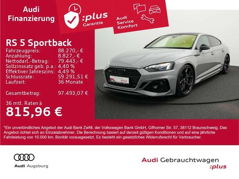 Gebraucht Audi RS5 470 PS (345 kW) 2024 Nardograu Limousine