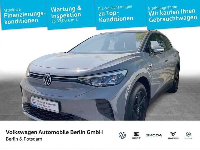 Mondsteingrau/schwarz Gebraucht 2022 VW ID.4 Pure SUV | 19.950 € (Superpreis) - Bild 1/4