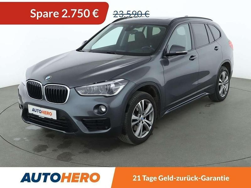 Grau Gebraucht 2017 BMW X1 Sport Line SUV | 20.840 € (Guter Preis) - Bild 1/3