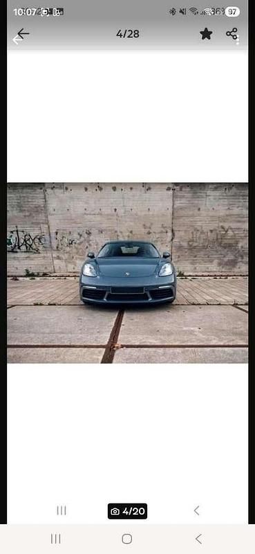 Gebraucht Porsche 718 Cayman 349 PS (256 kW) 2016 Grau Coupé